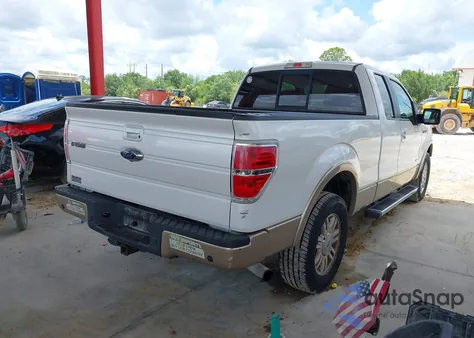 2012 Ford F-150 Lariat from USA, damaged, VIN 1FTFX1CT9CFB51602